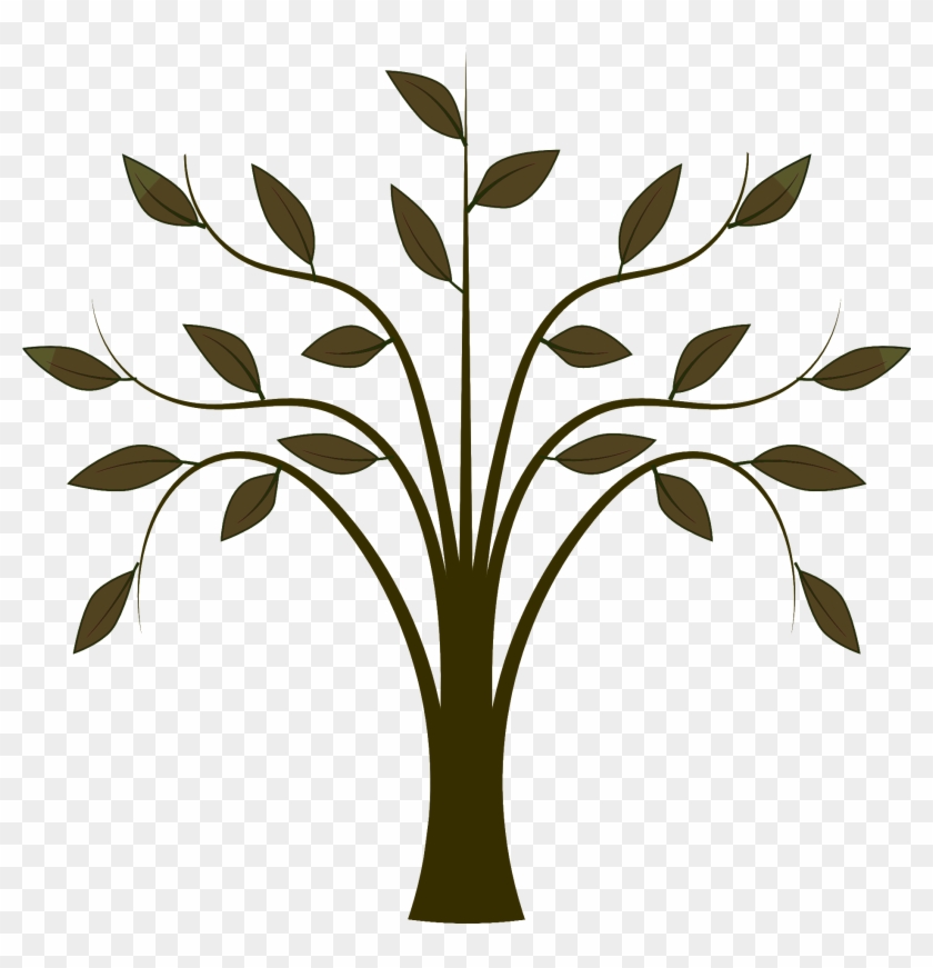 Decline Of Pollinators Threatens Food Supply - Cartoon Tree With Branches #221123