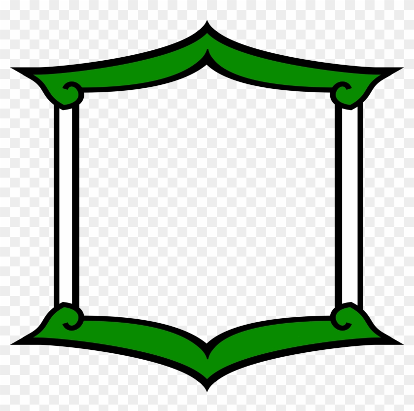 Ancient Rome-roman Inspired Border Frame Png Transparent - Green Border Transparent #221903