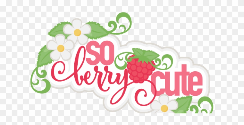 Raspberry Clipart Cute - Scrapbooking #1411771