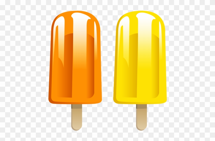 Orange Popsicles, Ice Cream Clipart, Ice Cream Treats, - Orange Popsicles, Ice Cream Clipart, Ice Cream Treats, #1414428