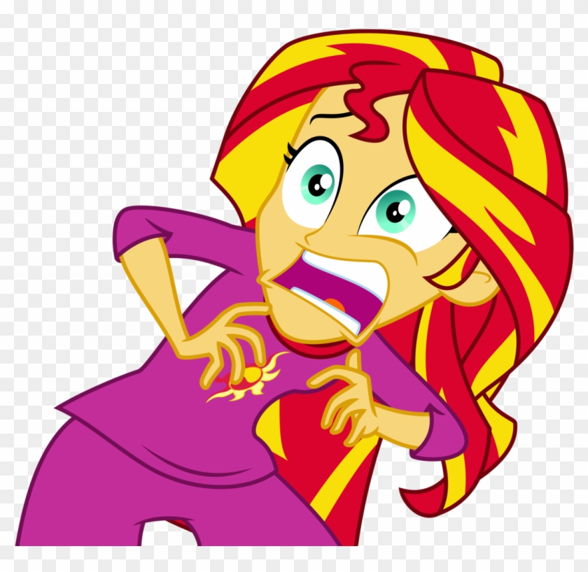 Absurd Res Artist Masem Clothes Equestria - Sunset Shimmer And Maud Pie #1414439