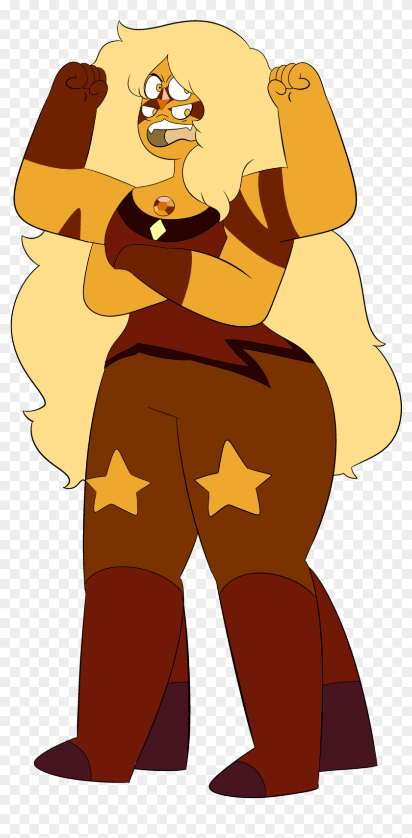 Tiger's Eyes Jasper And Amethyst - Cartoon #1414743