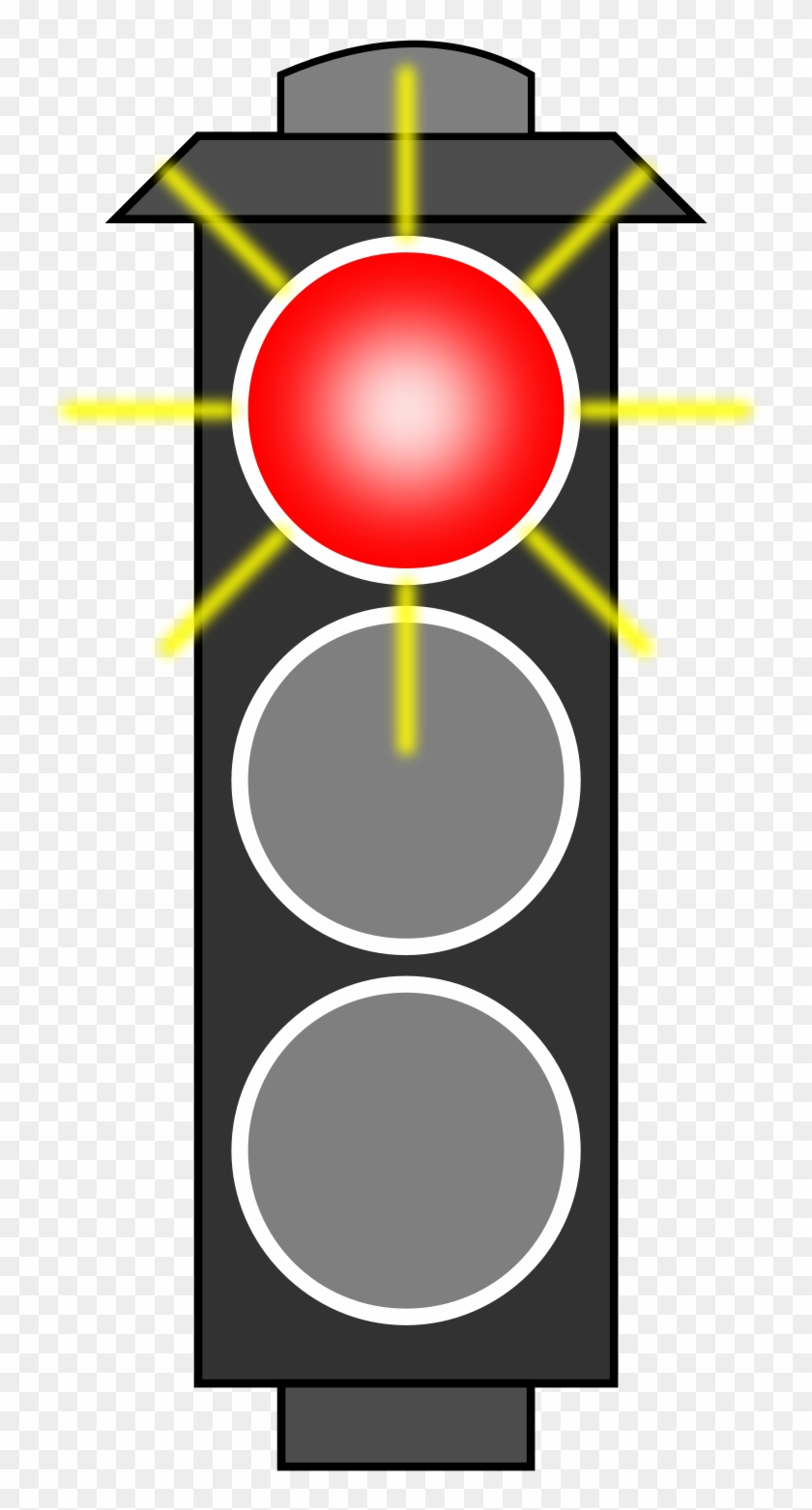 Driver Vector - Red Amber Green Traffic Light #1414807