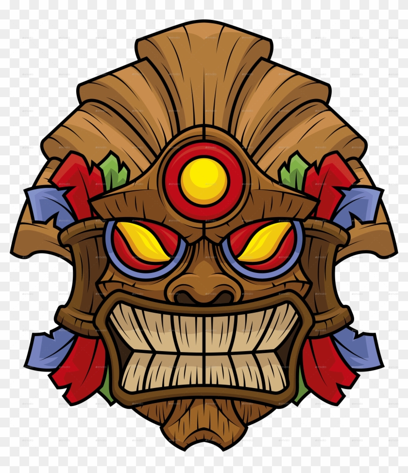 Tiki Mask Png - Tiki Mask Png #1415136