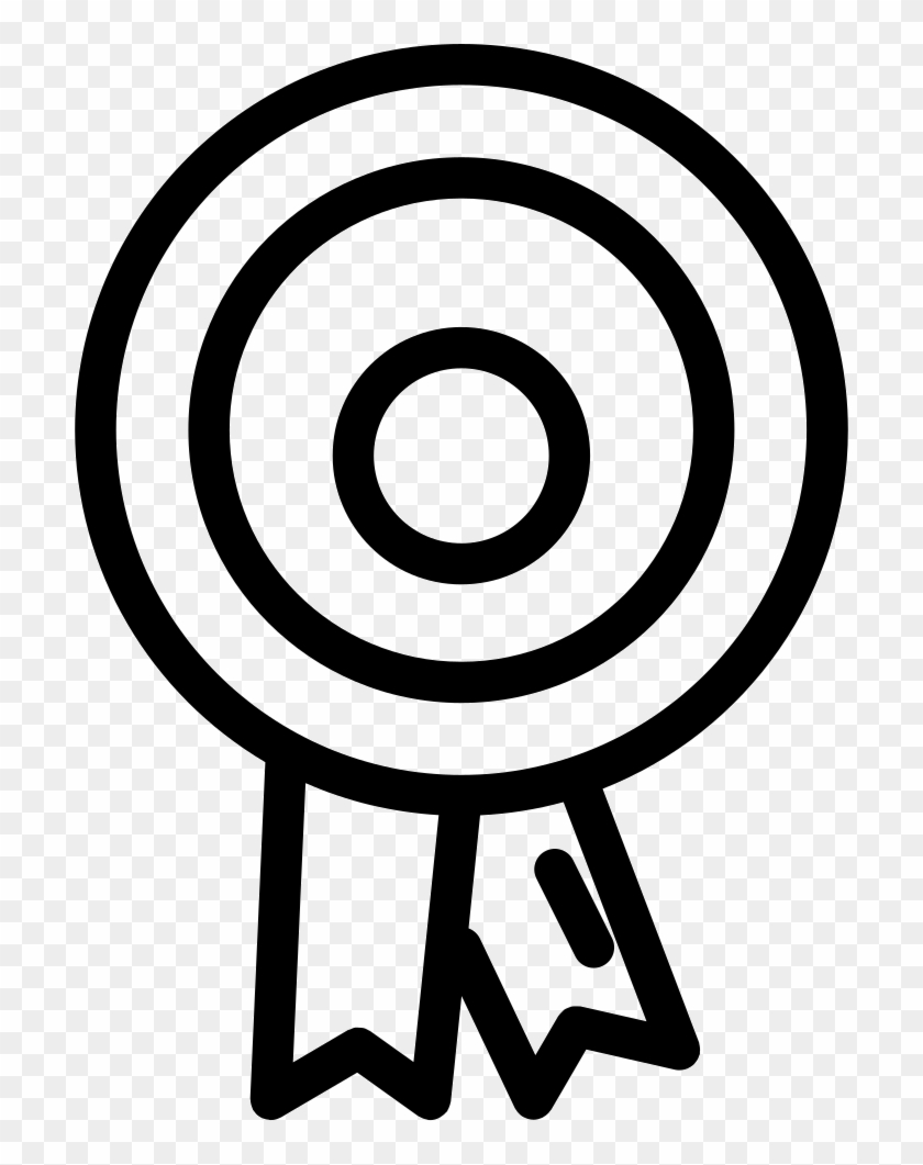 Medal With Ribbon Tails Detail Comments - Ribbon #1415188