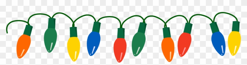 Lighting Clipart String Of Christmas Lights Clipart - String Christmas Light Clip Art #1416055