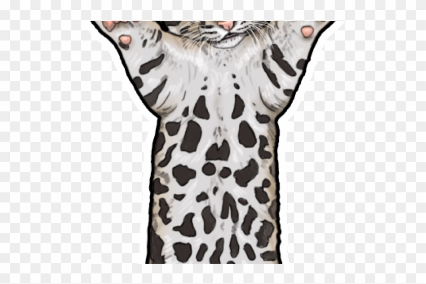 Clouded Leopard Clipart Leopard Head - Clouded Leopard #1416143