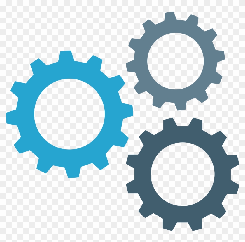 All Photo Png Clipart - Setting Blue Icon Png #1416344