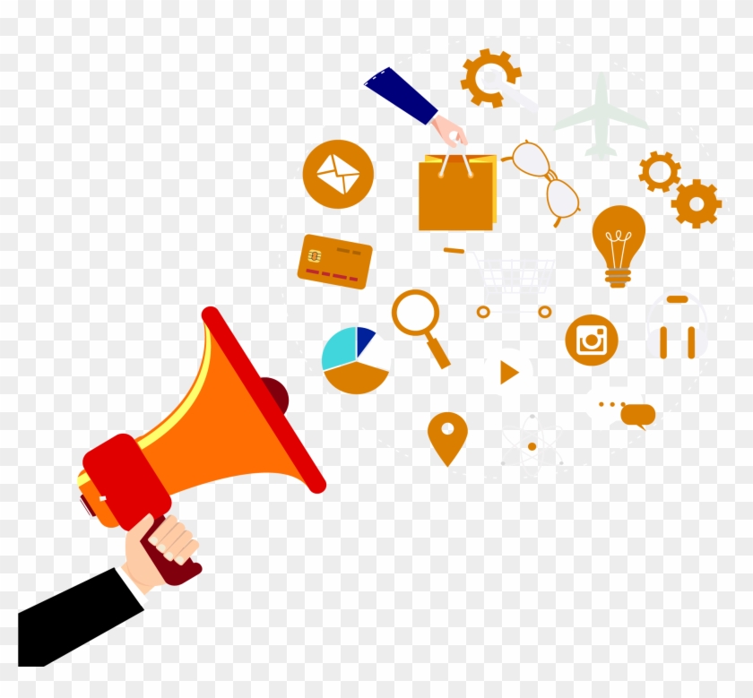 Marketing Clipart Promotional Product - Loudspeaker Marketing Png #1416569