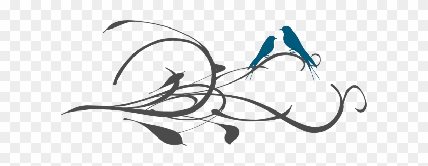 Birds On A Branch Clipart - Birds On A Branch Clipart #1416896