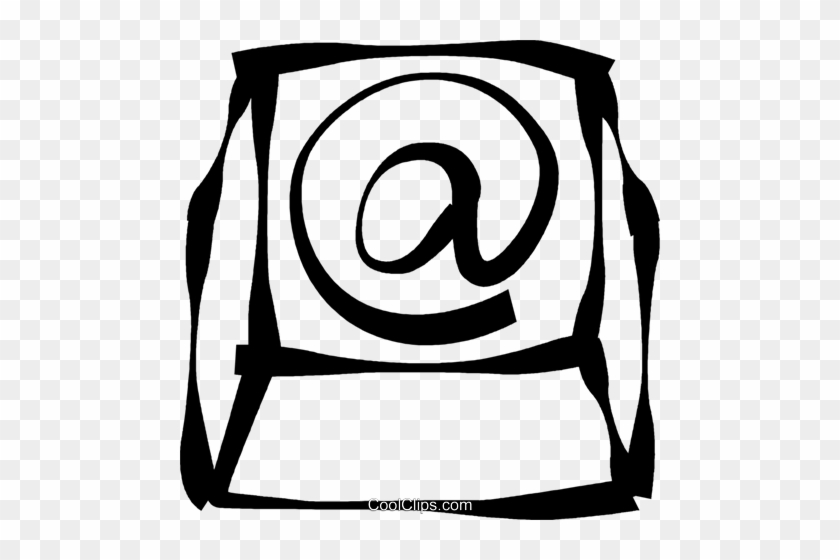 Computer Keyboard With The E-mail Sign Royalty Free - Email #1416913