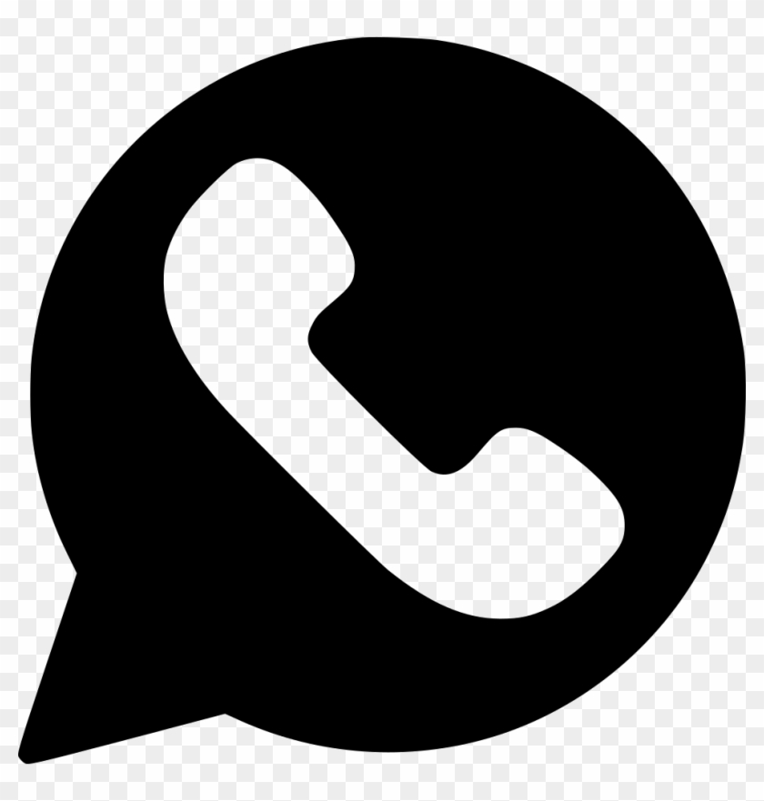 Whatsapp Clipart Whatsapp Png - Whatsapp Logo Vector Black #1417308