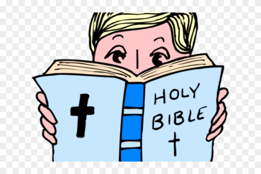 History Clipart Book The Bible - Reading The Bible Clipart #1417760