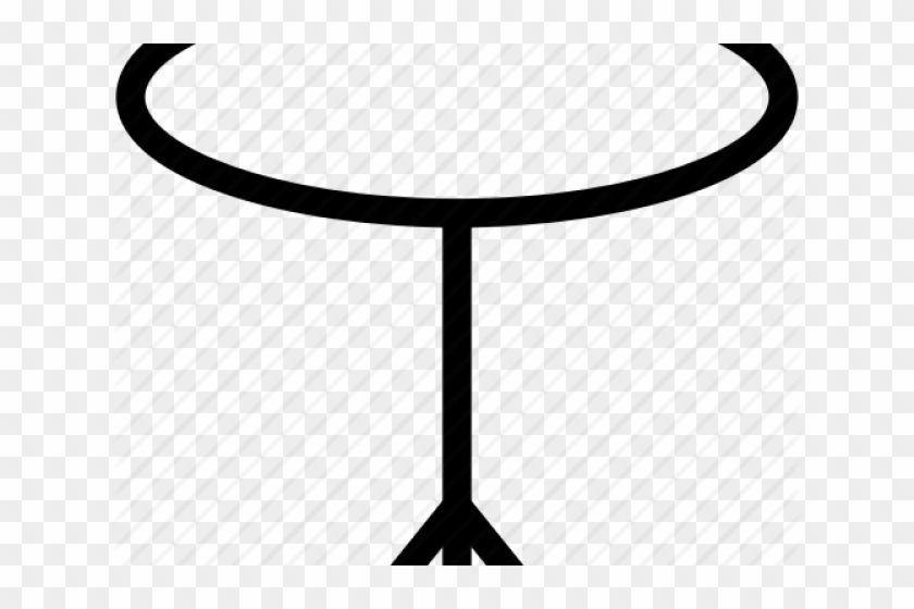 Dining Table Clipart Beach - Circle #1417969