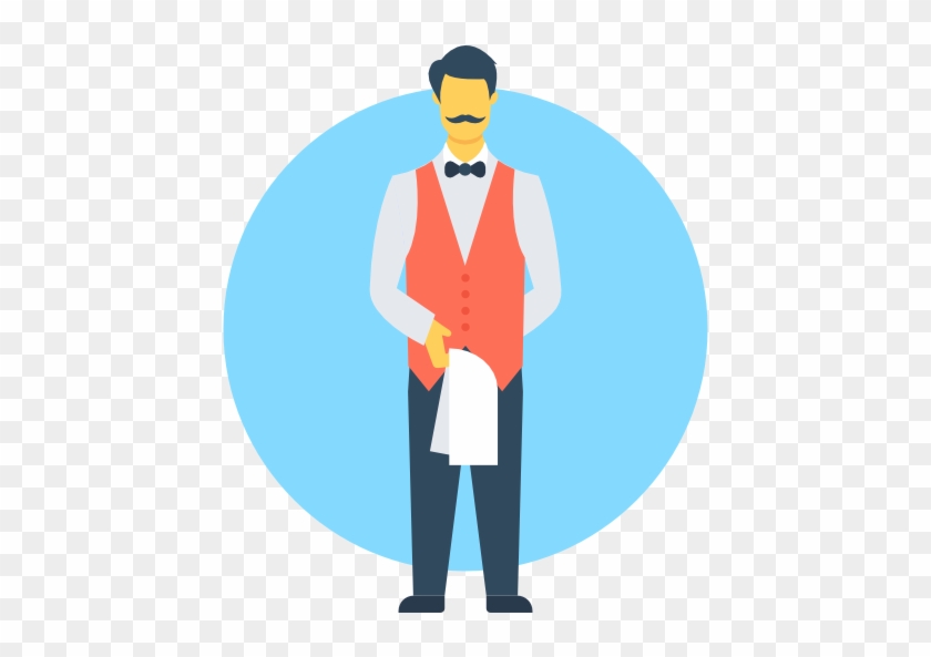 Waiter Free Icon - Portable Network Graphics #1418351