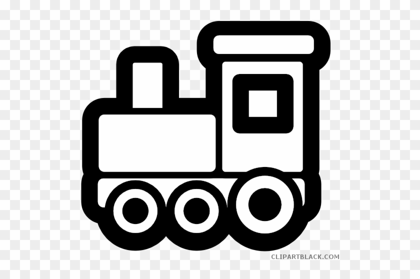 Svg Black And White Library Clipartblack Com Transportation - Cartoon Black And White Train #1418367
