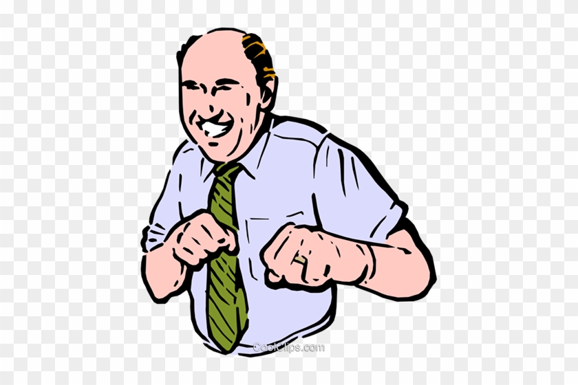 Man Punching Royalty Free Vector Clip Art Illustration - Man Punching Royalty Free Vector Clip Art Illustration #1418666
