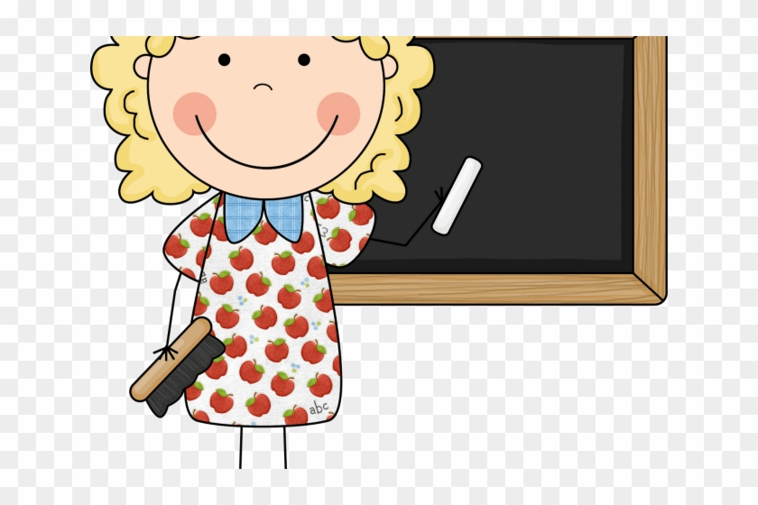 Minnesota Timberwolves Clipart Teacher - Cute Clipart School Teacher #1418761