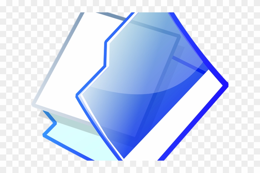 Folder Clipart Documentation - Open Folder #1419080