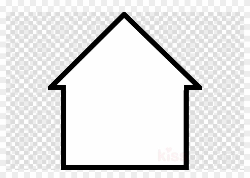 Empty House Clipart House Clip Art - Icon #1419273