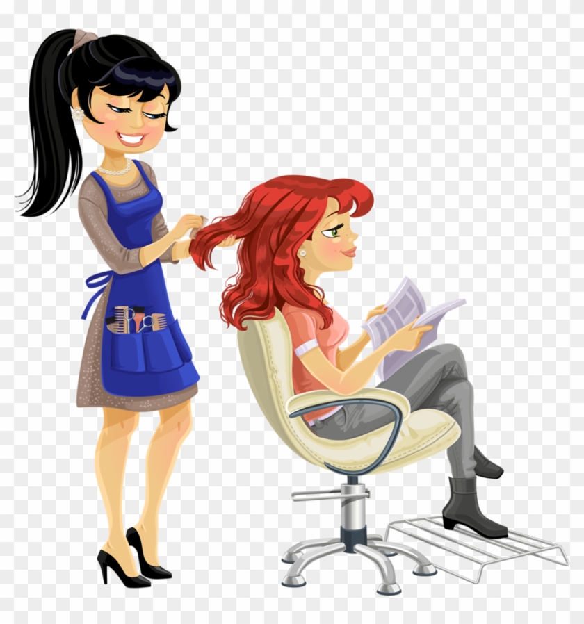 Profissões E Ofícios - Hairdresser Clipart #1419301