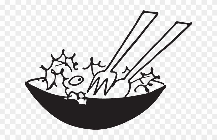583 Salad - Clip Art #1419572