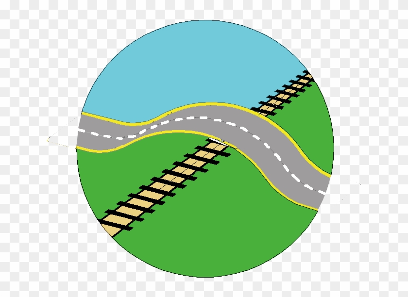 Railway Overbridge Clipart #1419593