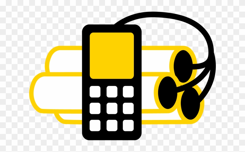Jihadist Terrorists Are Expected To Continue Using - Cell Phone Mobile Symbol Png #1419710