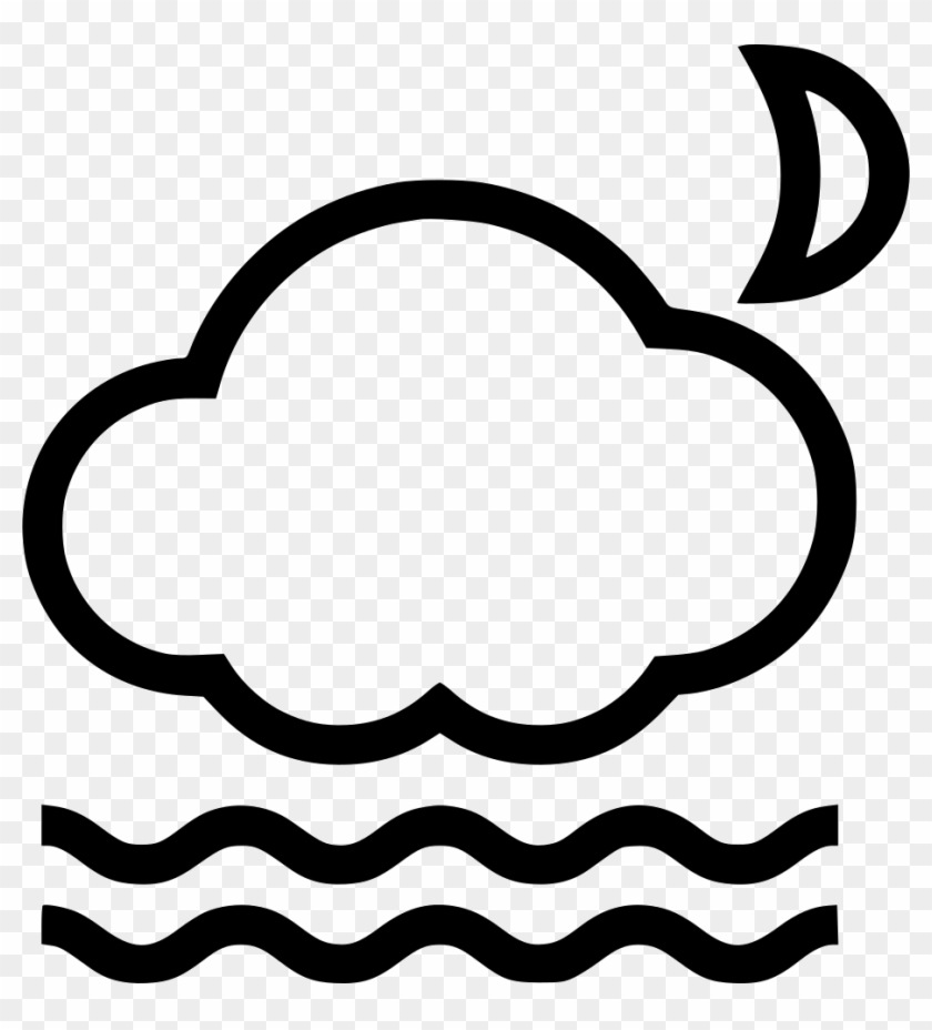 Moon Fog Svg Png Icon Free Download - Secure Cloud Icon Transparent #1419928