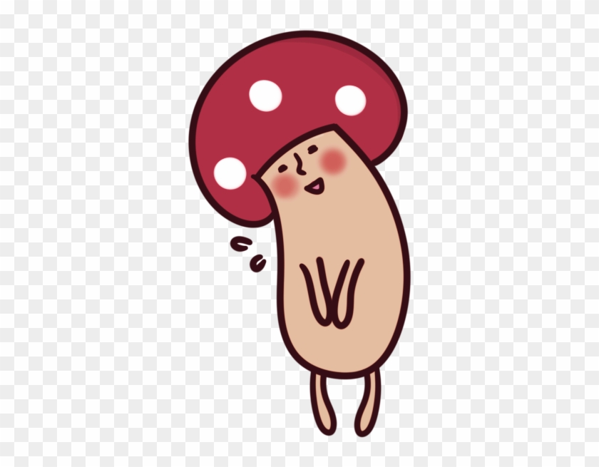 Mushroom Clip Art Red - Cartoon Mushroom Drawing #1420384