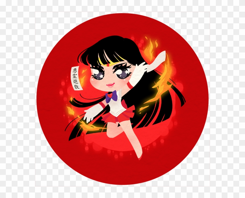 Separated Art For My Sailor Scout Buttons $3 Each You - Sailor Moon #1420413