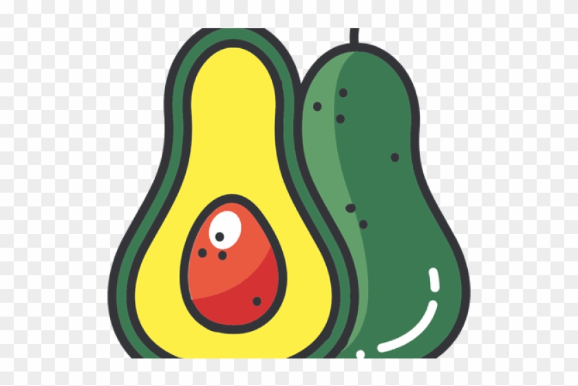 Avocado Clipart Svg - Avocado Clipart Svg #1420470