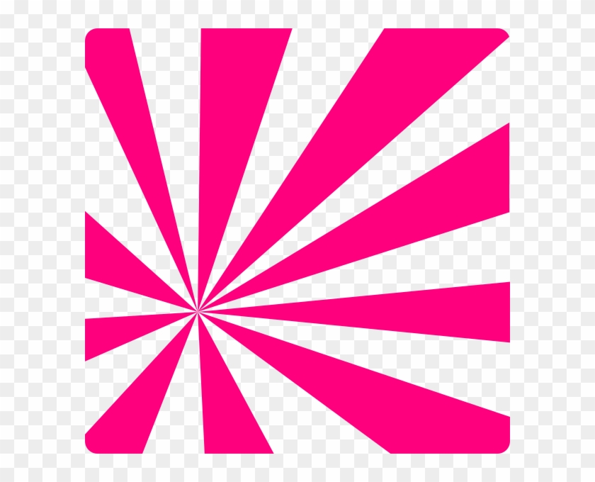 Pink Sun Rays Clip Art At Clker - Sun Rays Clip Art #1420614