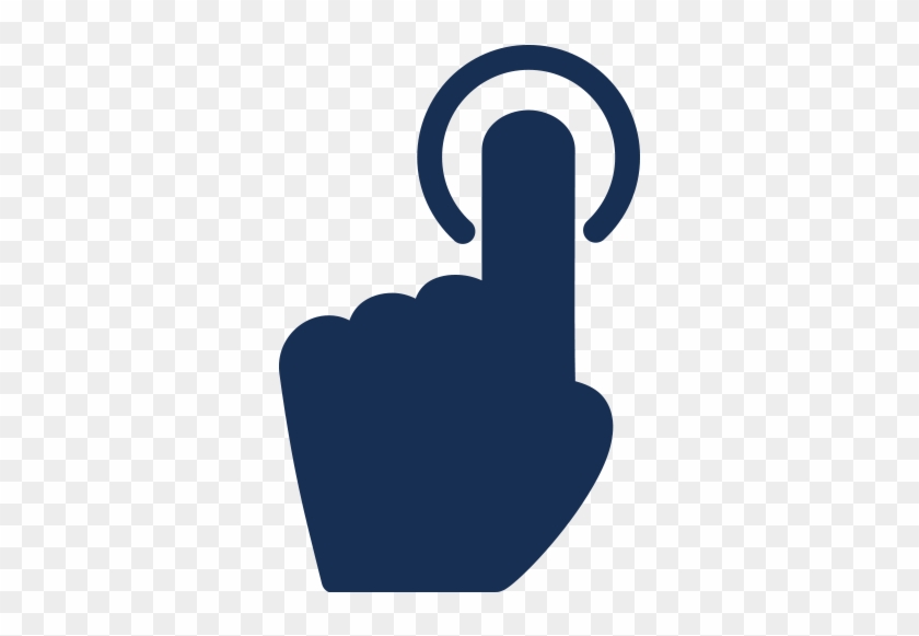 Which Applicant Type Are You - Hand Pressing Button Icon #1420665