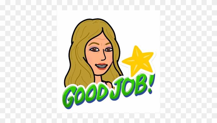 Freshmen Honors English Room - Bitmoji Good Job #1421661