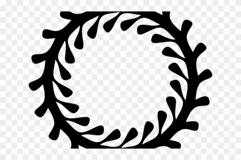 Oval Clipart Round Flower - Clip Art #1421708