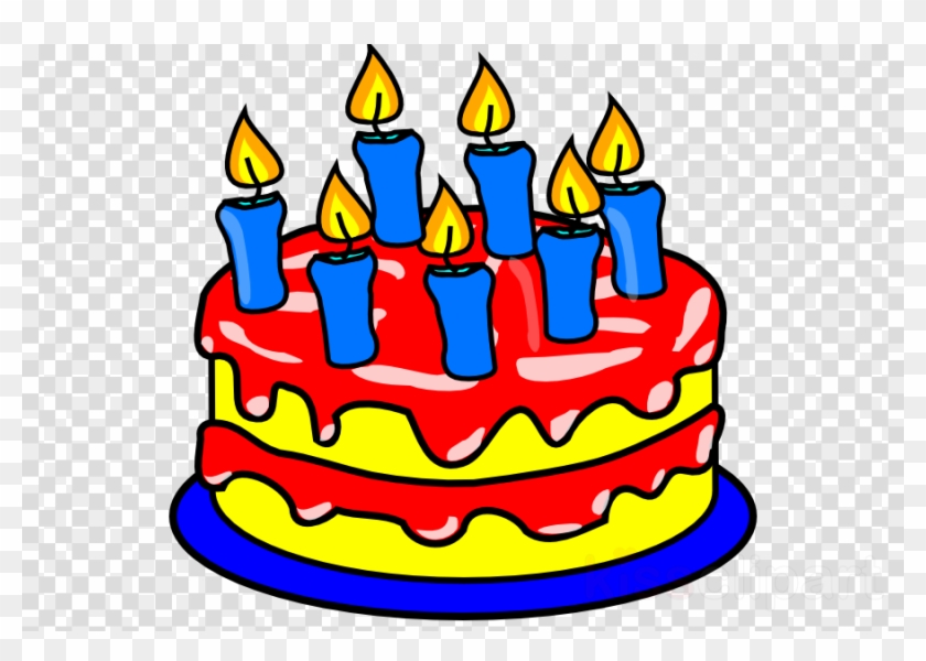 Birthday Cake Clip Art Clipart Frosting & Icing Birthday - Cake Humor 2 Round Ornament #1421849