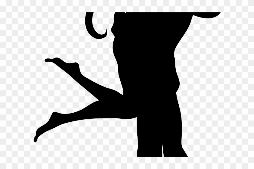 Romance Clipart Silhouette - Love You My Darling #1422028
