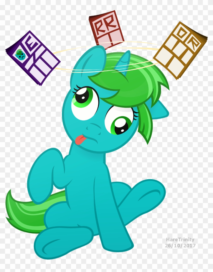 Haretrinity, Derp, Dizzy, Female, Mare, Oc, Oc Only, - Pony #1422375