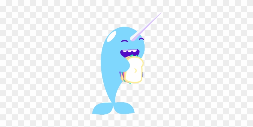 Narwhal Life Messages Sticker-8 - Narwhal #1423077