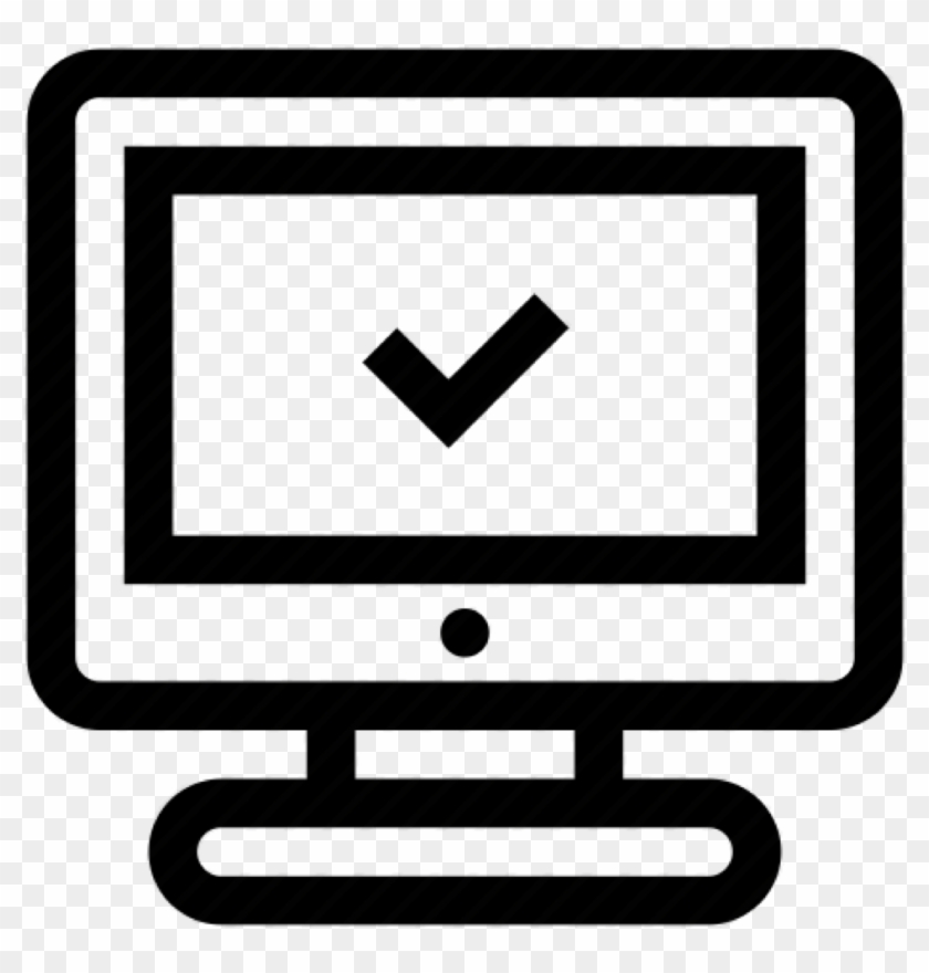 Verification - Outline Of Computer Monitor #1423353