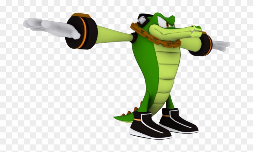 Pc Computer Sonic Generations - Vector The Crocodile Model #1423431