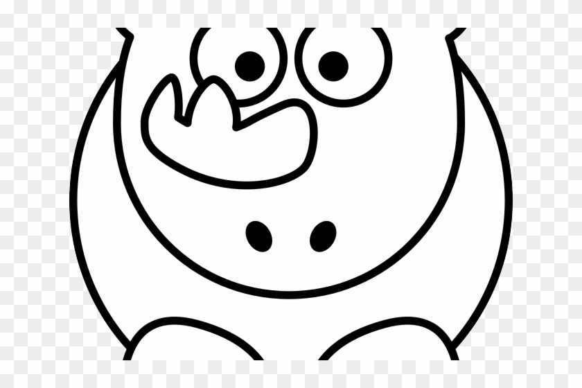 Rhino Clipart Real Animal - Clip Art #1423826