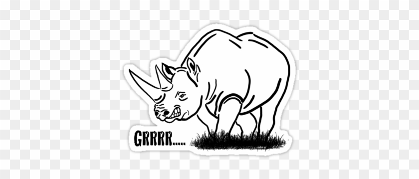Go To Image - Sticker Rhino #1423838