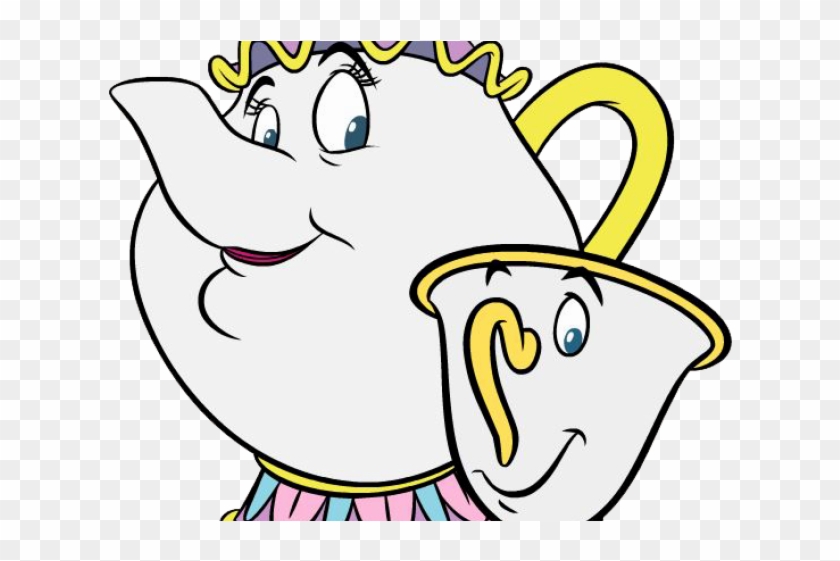 Inspiring Quotes Clipart Mrs Potts - Coloring Page Lumiere Beauty And The Beast Drawing #1424046