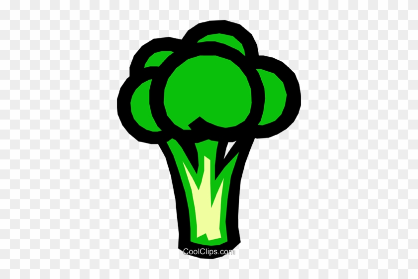 Broccoli Royalty Free Vector Clip Art Illustration - Medicine #1425015