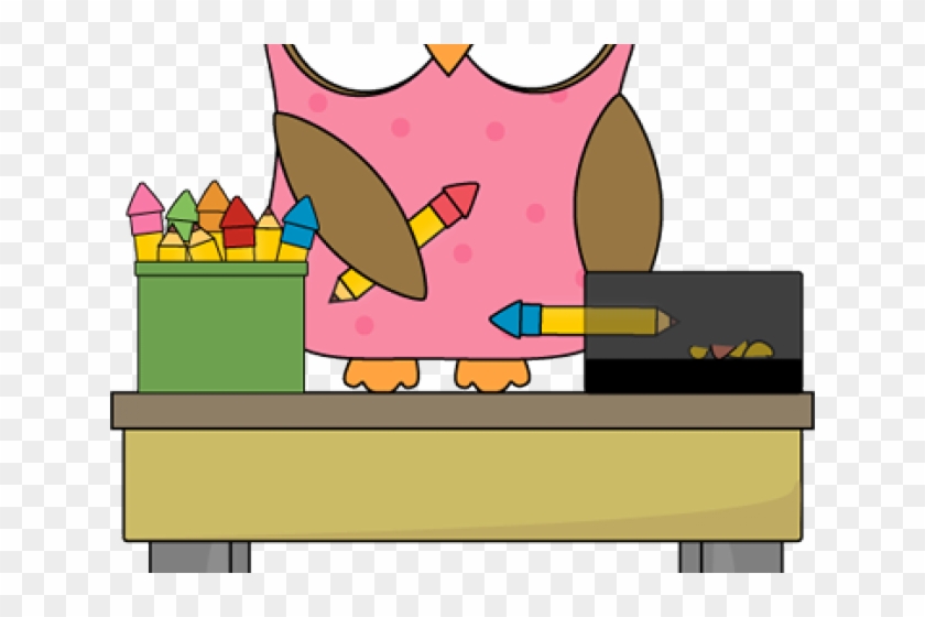 Pencil Sharpener Clipart Eraser - Owl Classroom Clipart #1425018