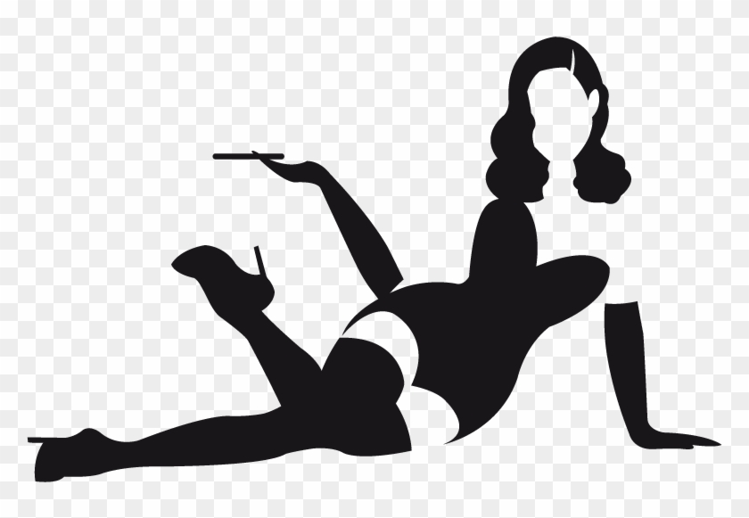 Girl Silhouette Clip Art - Illustration #1425395