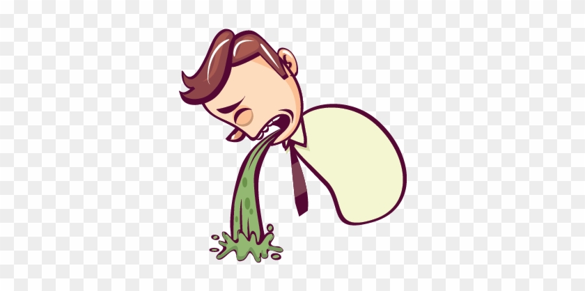 Nausea And Vomiting - Cartoon #1425746
