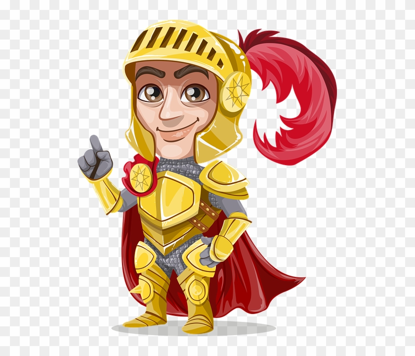 Knight, Gold, Golden, Metal, Emblem, Majestic, Royal - Medieval Lord Clip Art #1426294